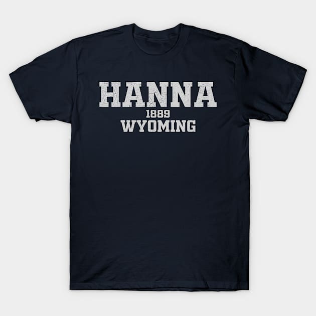 Hanna Wyoming T-Shirt by RAADesigns